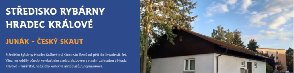 Výřez z domácí stránky nového webu.